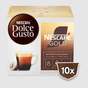LUNGO NESCAFÉ GOLD 10 CÁPSULAS