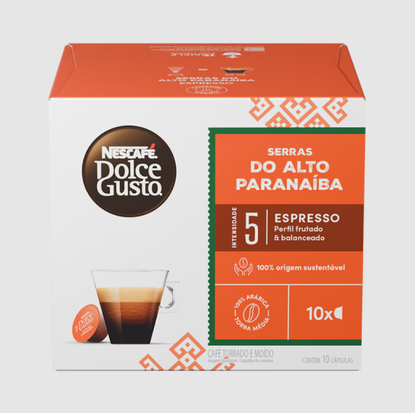 ESPRESSO SERRAS DO ALTO PARANAÍBA 10 CÁPSULAS