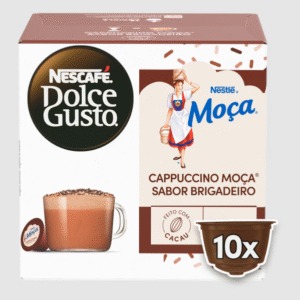 CAPPUCCINO MOÇA SABOR BRIGADEIRO 10 CÁPSULAS